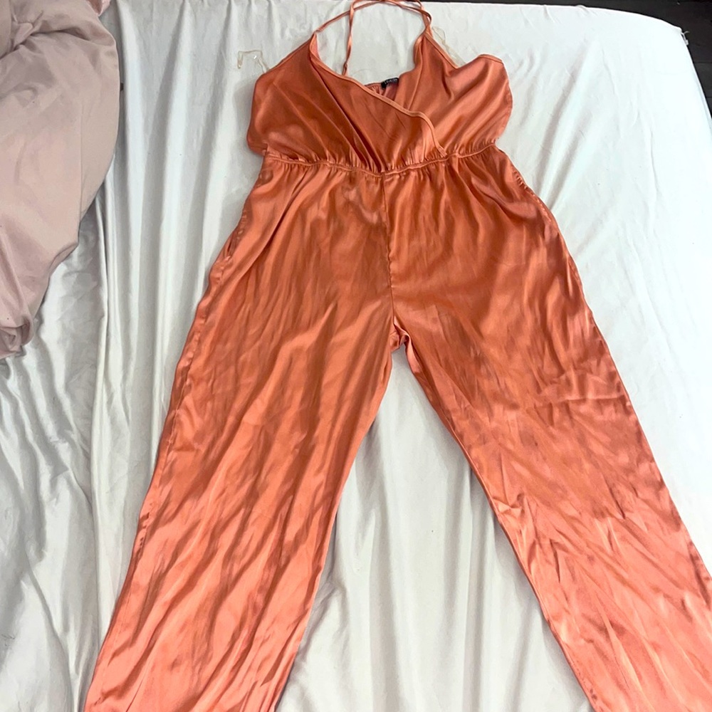 Satin jumpsuit